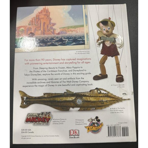 The Disney Book: A Celebration Of The World Of Disney With original Filmstrip - Picture 2 of 4